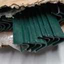 20 Pack Metal Fence Posts, 3ft Heavy Duty U-Post, Green Garden Stakes, No-Dig Post Anchors for Wire Fences, Temporary Fencing, Electric Fence, and Corner Support