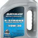 Quicksilver 10W-30 4-Stroke Marine Engine Oil, 1 Gallon