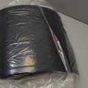 ALUCSET Drum Lampshade 14" Top x 16" Bottom x 11" High (Spider) Large Lamp Shade Replacement for Table Lamps and Floor Lamp Modern Lamp Shades, Black and Gold Lampshades with Etched Arrow Pattern