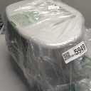 IRIS USA Corner Cat Litter Box Enclosure with Scoop, Small Cat Litter Box with Lid, Corner Litter Box Enclosure for Kittens to Medium Sized Cats, Odor Defensive Hooded Litter Tray, Dark Gray