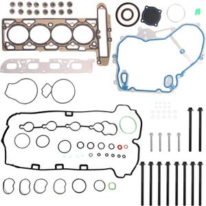 MA-9761246760 MLS Head Gasket Set with Head Bolt for Chevy Equinox Malibu Impala Captiva Sport, for Buick Verano, for GMC Terrain 2.4L 2384cc 145cid L4 DOHC (16 Valve) HS26517PT