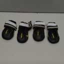 Qumy Dog shoes, Black, Size 1