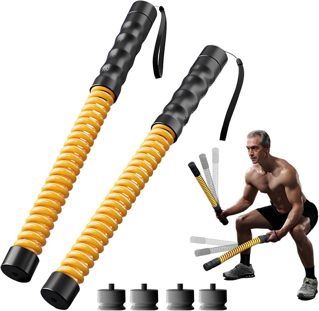 DUROTAN Ropeless Battle Rope,Adjustable Weight Battle Rope for Home Gym,HIIT and Low-Impact Aerobic Training for Men & Women