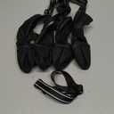 Waterproof Dog Boots for Small/Medium Dogs -Dog Paw Protectors Dog Suspender Boots Anti-Slip Pet Shoes for Outdoor Walking, Reflective Stay-On,Dirt-Proof Comfortable Booties (Black, Small)