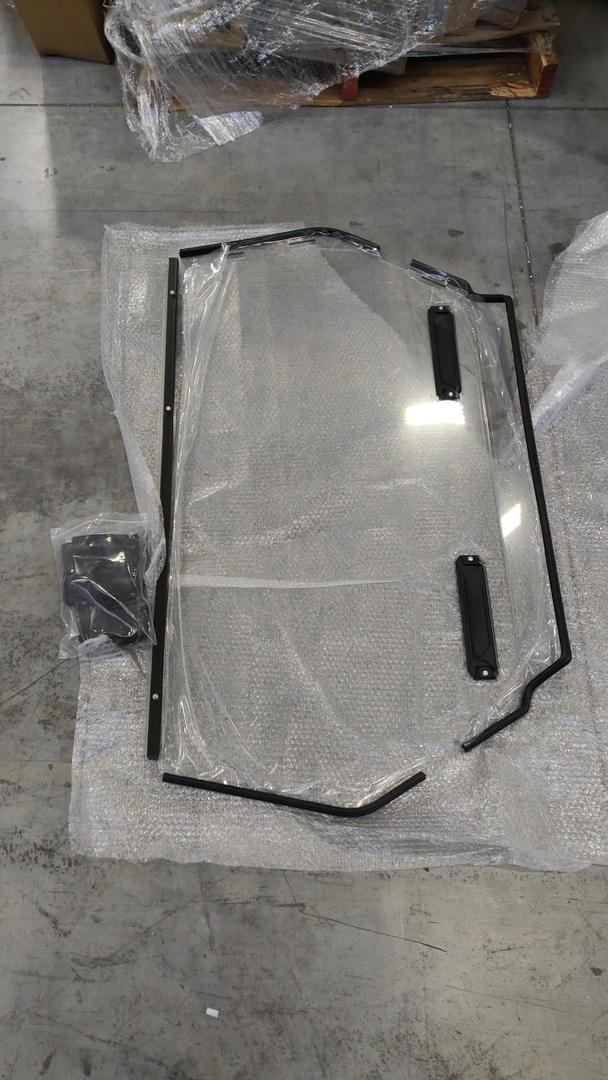Front Full Windshield 30"* 51" ( Black )