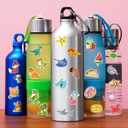 2 x 48Sets Valentines Day Gifts Bulk Valentines Day Crazy Straws with Cards and Stickers Water Bottle Gift Colorful Reusable Drinking Straws Exchange Cards for Friends Party Favors Supplies