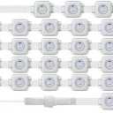 Outdoor RGB String Lights IP67 Waterproof - Smart Remote Control Year-Round Decor for Patio, Christmas & Yard