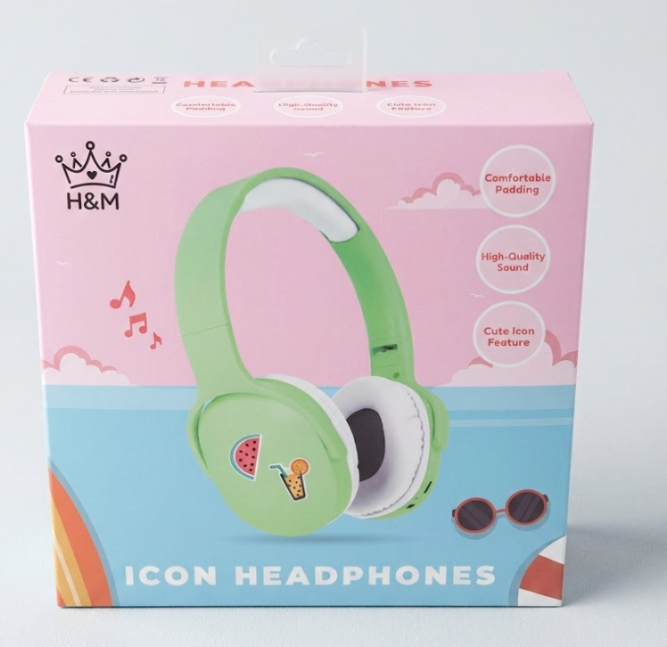 Icon Headphones Green