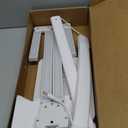 LED Desk Lamp for Home Office - 24W Bright Double Head Desk Light with Clamp Eye Caring Architect Task Light 25 Lighting Modes Adjustable Flexible Gooseneck Lamp (All White)