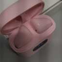 Wireless Earbuds Bluetooth 5.3 Headphones, 40Hrs Playback Stereo Ear Buds with LED Display Charging Case IPX7 Waterproof in-Ear Earphones with Mic for Phone Tablet Laptop Sports, Pink