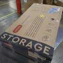 Keter Solana 70 Gallon Storage Bench Deck Box for Patio Furniture, Front Porch Decor and Outdoor Seating  Perfect to Store Garden Tools, Brown/Brown