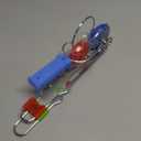 Stocking Stuffers for Kids Toys Boys 3pcs Light Up Gyro Wheel Toy Birthday Gifts for Men, Magic Rail Twirler Magnetic Yoyo Spinner Sensory Fidget Toys for Kids Ages 3-5-7 4-8-12 Year Old Boys & Adults