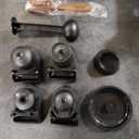 Warriors1 Single Serve Coffee Maker for Keurig K Cup, Espresso Machine for Nespresso Original, Dolce Gusto Pods, Ground Coffee, Cappuccino & Latte Coffee Machine, 20 Bar Espresso Maker, 3 Brew Sizes