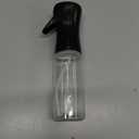 Oil Sprayer for Cooking, 7.5 oz Glass Oil Mister, Oil Spray Bottle, Olive Oil Spray Bottle Kitchen Spray Bottle - Air Fryer Accessories for Salad Making, Baking, Frying, BBQ4, White&Black