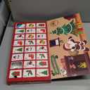 Toddler Advent Calendar 2025-24 Days Magnetic Wooden Animal Train Set Christmas Advent Calendar 2025 for Kids, Countdown Calendar Gifts Montessori Train Stocking Stuffer for Toddlers, Boys and Girls