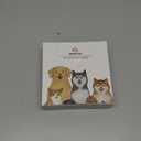 Slow Feeder Dog Bowls Insert, Animire Soft Silicone Slow Eating Dog Food Bowl for Small, Medium and Large Dogs, Compatible with Regular and Elevated Bowls (Black)