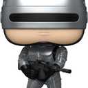 Funko POP! Movies: Robocop - Robocop (Metallic) with Chase | Official Merch - Collectable Vinyl Figurine for Shelf Display - Birthday Gift Idea for Fans and Collectors