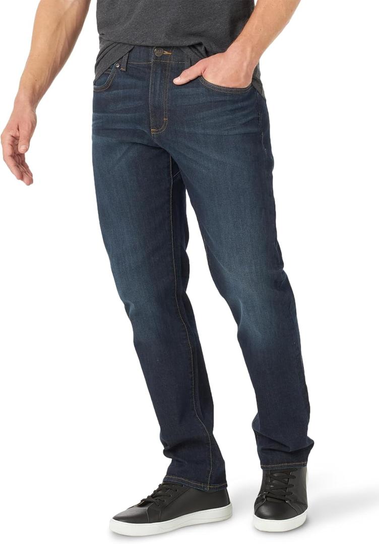Lee Men's Extreme Motion Athletic Taper Jean (40W x 34L)