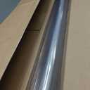 Area Mat for Hard Floors, 5'7' Transparent PVC Area Rug for Home, Waterproof Durable Protector for Dining Room, Kitchen, Living Room, Large No-Slip Baby Play Mat for Floor, Pet Litter Pad