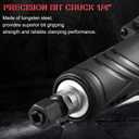 AOBEN Electric Die Grinder 1/4" Collet, 28000 RPM Power Straight Grinder Tool, Heavy Duty for Metal Grinding, Polishing, Deburring & Welding Repair, Ergonomic Grip