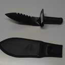 Metal Detector Shovel, Heavy Duty Double Serrated Edge Digging Tool with Belt Loop Sheath, Multifunctional Digger for Metal Detecting, Camping, Gardening, Weeding & Planting