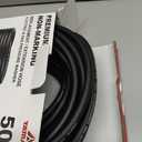 YAMATIC Super Flexible Pressure Washer Hose 50FT 1/4", Kink Resistant Power Washer Hose Replacement for Flexzilla Uberflex Ryobi Genarac Troy Bilt Leak-Free M22 Fittings, 3200 PSI, Black