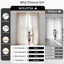 Double Curtain Rod 36-76 Inch, Gold Dual Curtain Rods for Windows, 1 Inch Decorative Adjustable Heavy Duty Telescopic Spliced Window Treatment Rods Set for Bedroom Living Room Farmhouse