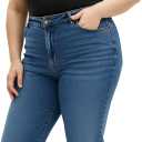 Emmalise Women's Short Sleeve Tshirt Scoop Neck Tee Value Pack Junior Plus Sizes