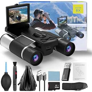 Generic Digital Binoculars with 40MP Camera | 10x Optical Zoom | 8X Digital Zoom | 2.5K Videos | HD Quality | Ideal for Concerts, Bird Watching, and Outdoor Adventures 