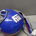 New York Giants Youth NFL Deluxe Helmet and Uniform Set (Medium) | Halloween + Gameday Costume, Includes Jersey, Helmet, Pants + Chin Strap, Iron-On Number Kit, Authentic Fan Look, Ages 7-12