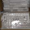 YMDK 127 Ultra-Slim Mac Style Mx Low Profile Dye Sub PBT Keycaps for Mx 61 64 68 75 84 87 96 108 Layout Mechanical Keyboard