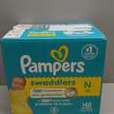 Pampers Swaddlers Diapers, Size 0 (up to 10 lbs), 140 Count, Absorbent, Keeps Baby Dry and Comfortable, Skin Safe Disposable Baby Diaper (Newborn)