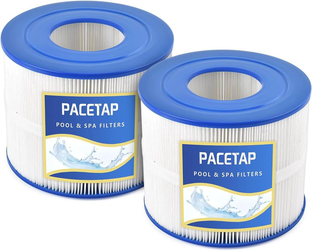 PACETAP Spa Filter Replacement for Pleatco PBF40M, 2 Pack Spa Hot Tub Filter Replacement Compatible with Pleatco PBF40M, Bullfrog Spas, Wellspring 30 Coreless 10-00282