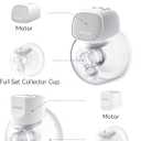Momcozy Original S9 Pro/S12 Pro Replacement Accessories, Only Compatible with S9 Pro/S12 Pro Breast Pump NOT for S9/S12/S12Pro-Quick (Single-Sealed Full Set Collector 24mm Flange 180ml, 1 Pack)