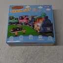 Electric Train Set for Toddlers & Kids w/Music, Lights & Tracks - First Choo Choo Train, Magnetic Connection, Birthday Gifts for Boys and Girls