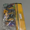 Sand Construction Kit with Big Foldable Sandbox and 2.2lbs Moldable Sensory Play Sand, Truck Toys Including Castle Molds and Other Accessories - 36Psc Set Easter Gifts for Kids 3+