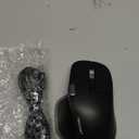 TECKNET Wireless Mouse, Bluetooth Mouse (BT5.3/5.0 & 2.4G) Rechargeable Ergonomic Optical Mouse with 6 Adjustable DPI, Side Scroll, Quiet Clicks, USB A Receiver, 7 Buttons, Wide Compatibility - Black