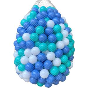 200/500/1000/2000 Count Plastic Soft Plastic Ball Pit Balls Colorful Play Pit Balls for Pet Dogs Ball Pit 2.2" Large Phthalate Free Bpa Free Balls for Toddlers 1-3 Baby Kids (blue-NO.1)
