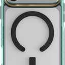 Ghostek Covert iPhone 17 Pro Max Clear Case - Compatible with MagSafe Accessories, Shockproof Silicone, Minimalist Phone Cover (6.9 Inch, Teal) (Teal [Limited Edition])