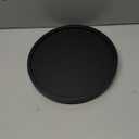Black Wooden Lazy Susan Turntable Organizer Cabinet Round Bathroom Vanity Rotating Tray 10" Small Lazy Susans for Dining Table Top Kitchen Countertop Decor Tray Wood Lazy Susan Coffee Bar Accessories