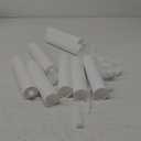 Bright Creations Pack of 8 Empty Caulk Tubes - 11 Oz Refillable Cartridges - Tile & Grout Sealant with Grout Dispenser - Reusable Design & Refillable Caulk Tubes - 8.4 x 1.9 in