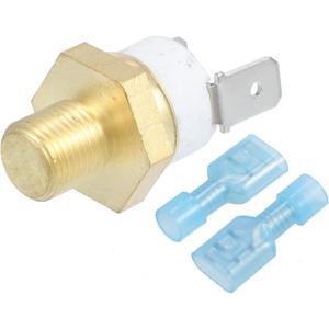 X AUTOHAUX Universal Automotive Radiator Engine Cooling Fan Temperature Thermo Sensor Switch 1/8'' NPT 185-200 Degrees on 164 Degrees Off