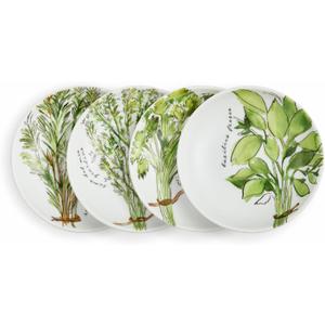 Rosanna Erbe Italiane Dipping Dishes  Porcelain Sauce Dishes, Perfect Side Dish Bowls for Bread, Olive Oil, Condiments & Dips
