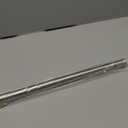 24 inch Ceiling Fan Downrod with Extension Cord,2 FT Downrod for Ceiling Fan,1 inch Outside Diameter,Ceiling Boom Suitable for a Wide Range of Fans (Brushed Nickel,Not Threaded)