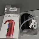 Electric Wine Aerator,Wine dispenser,Aeration and Decanter Wine Pourer,Red White Wine Accessories,Wine Gifts Black