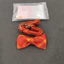 Dog Collar, Bow Dog Collar Blue Bear Pattern Pet Collar Dog Cute Bow Tie Soft Girl Boy Dog Collars with Metal Buckle for Small Dogs (Small (Pack of 1))