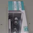 Mom's Choice Gold Awards Winner - Stove Knob Covers for Child Safety (5 + 1 Pack) Double-Key Design and Upgraded Universal Size Gas Knob Covers Clear View Childproof Oven Knob Covers for Kids and Pets