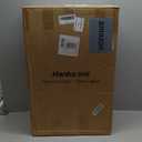 Hanke 24Inch Expandable Luggage Top Opening Medium Checked Luggage Hard Shell Suitcases with Wheels Travel Luggage Rolling Suitcase with Cup Holder(Smoke White)