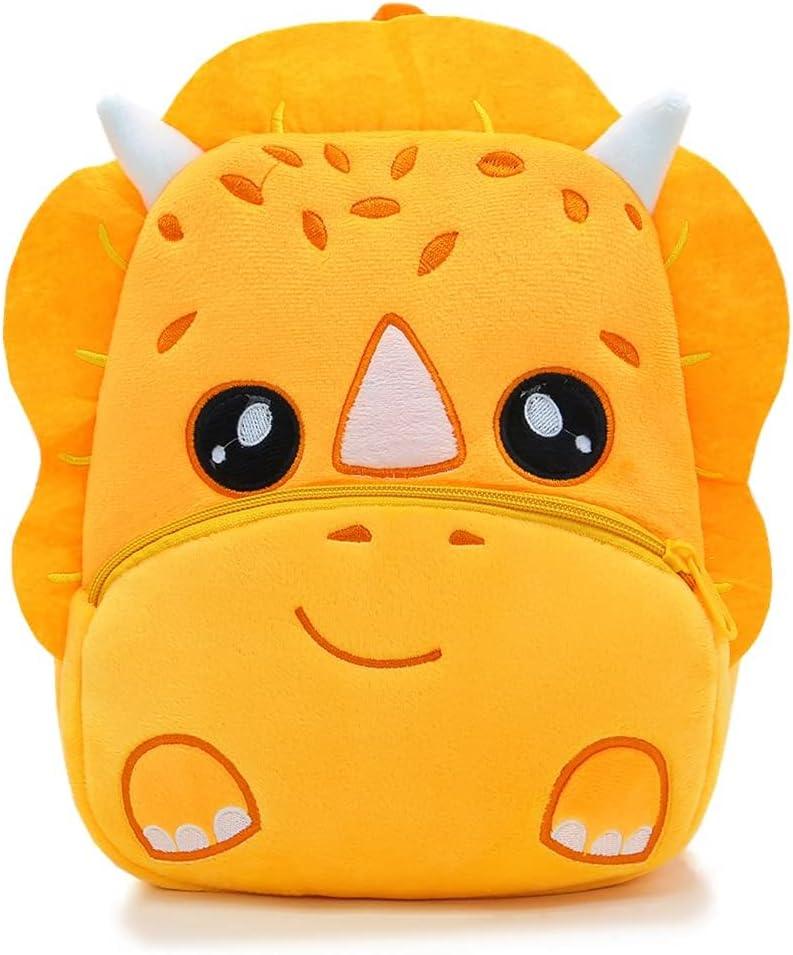 NICE CHOICE Cute Toddler Backpack Toddler Bag Mini Travel Bag for Girl Boy 2-6 Years(Dinosaur)