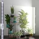 Super-Bright 48" T10 Plant Lamp, 6000k Full Spectrum Standing Grow Light, 3 Modes & 5 Dimming Levels, Timer 4/8/12H,12V/3A High Power Output for Large & Tall Indoor Plants